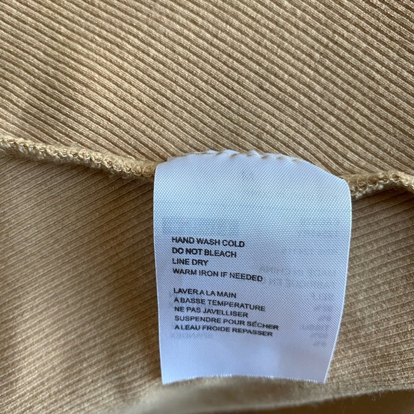 Eloise Long Sleeve Ribbed Midi Dress- Size Medium - Picture 9 of 10